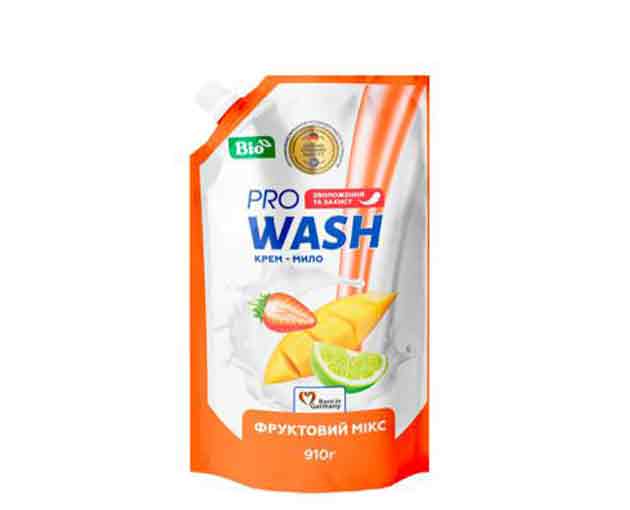 PRO WASH PRO WASH თხევადი კრემ საპონი ხილის მიქსი 910გრ